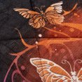 thumbnail image 4 of JML Plush Sherpa Bed Blanket, Fluffy & Soft, Reversible, Thick, Queen 75"x83",Butterfly, 4 of 7