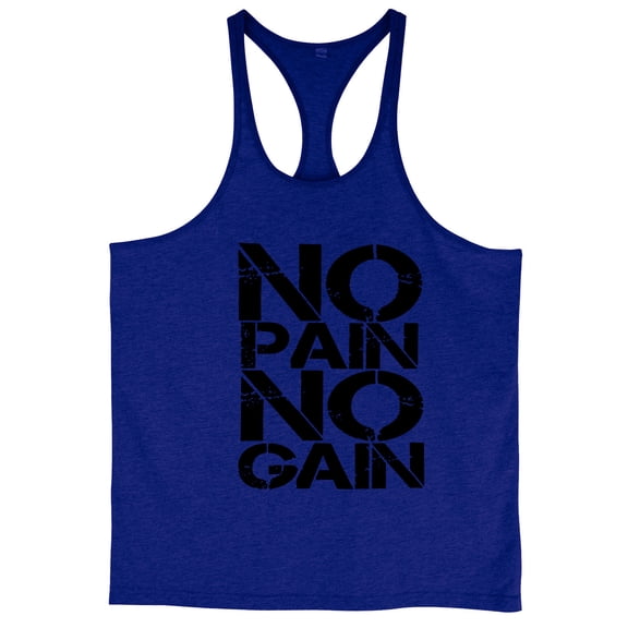 Fewfanhot Men's Printed Racerback Training Tank Top, Slim Strap Athletic Shirt for Gym, Running, and Summer Wear