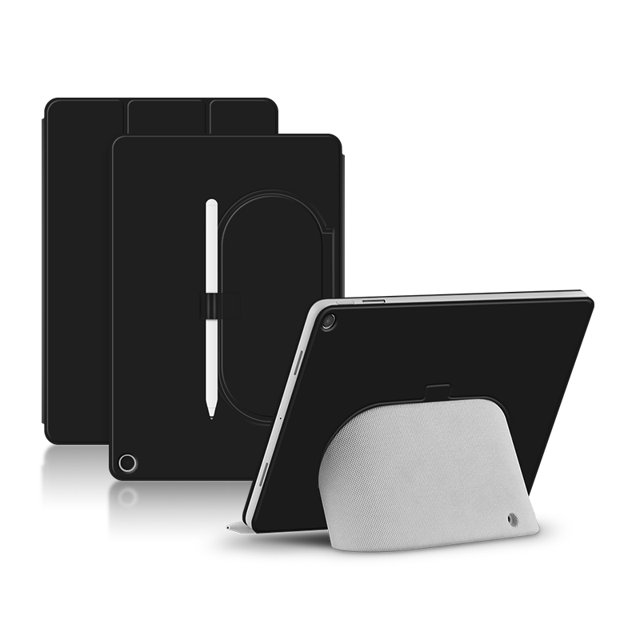 Étui Magnétique pour Tablette Google Pixel 11 Pouces 2023, Couverture Intelligente, Étui de Protection, Prise en Charge, Haut-Parleur de Charge Compatible, Base, Noir, Tablette Google Pixel
