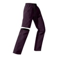 thumbnail image 6 of WULMLEO Womens Hiking Zip Off Pants Waterproof Convertible Drawstring Shorts Lightweight for Camping Bottoms Quick Dry Dark Purple S, 6 of 7