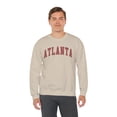 thumbnail image 6 of Atlanta Sweatshirt Gifts Crew Neck Shirt Long Sleeve Unisex, 6 of 7