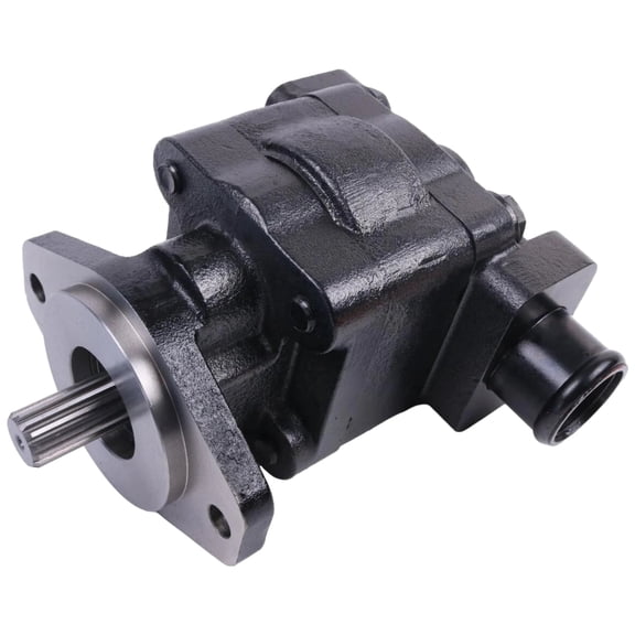 Main Hydraulic External Gear Pump AT179792 Compatible with John Deere Backhoe Loader 210L 310E 310G 310J 310K 310L 310SE 310SG 315SE 315SG 710D