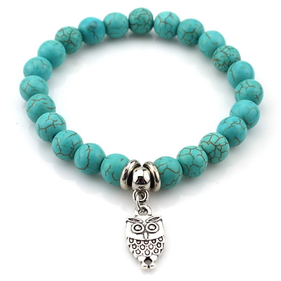 Vintage Bangles Bracelets Turquoise Beads For Men Women bracelets bulk for party favors, 1PCS