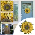 thumbnail image 3 of Girasol De Abeja, Adornos De Corona Colgantes Artificiales, Corona De Día De Abeja Para Puerta Delantera, Decoración Para Fiesta De Boda Vogacara HA042635-06, 3 of 6