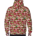 thumbnail image 7 of Naloa Red Houses Men's Casual Hooded Collar Drawstring Hoodies Pullover Sweatshirts Casual Long Sleeve Shirts-X-Large, 7 of 7