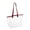 Garnet, variant on Logo Chair 001-65P-MAROON Plain Maroon Stadium Clear Bag