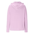 thumbnail image 4 of Sun Protection Hoodie for Womens Summer Front Zipper UPF 50+ Long Sleeve UV Spf Tee Shirts with Pockets Rash Guard Sun-Protective Clothing Quick Dry Athletic Stretch Shirts with Thumb Holes, 4 of 6