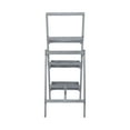 thumbnail image 6 of Linon Riverpark 3-Tier Acacia WoodOutdoor Plant Stand, Gray Finish, 6 of 8