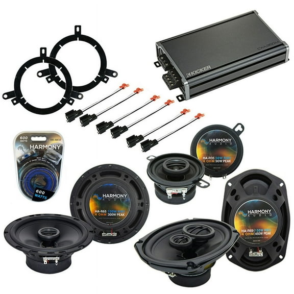 Fits Dodge Neon 2002-2006 Factory Speaker Replacement Harmony Speakers & CXA3604