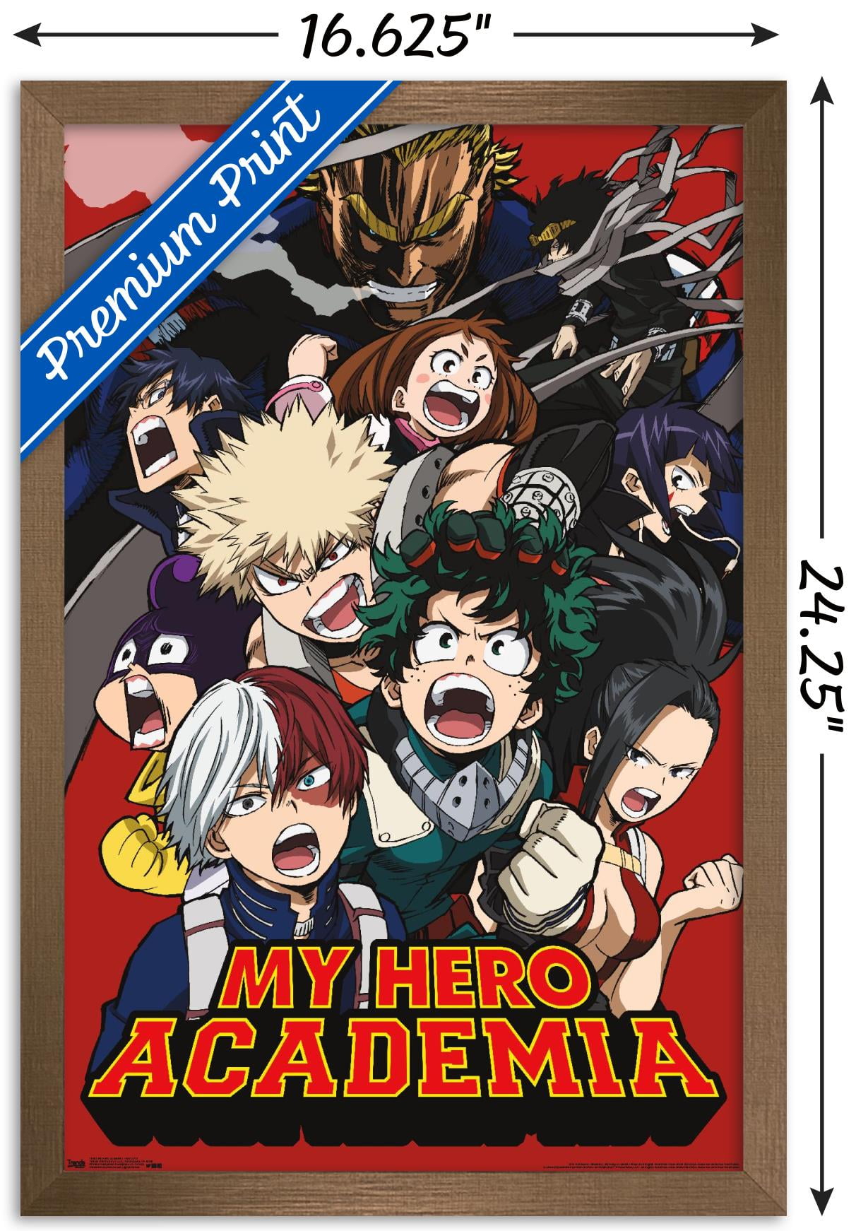 My Hero Academia Season 2 Poster, (24x36)