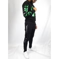 thumbnail image 4 of Sesame Street Oscar the Grouch Sequin Crewneck Sweatshirt Black, 4 of 5