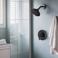 thumbnail image 5 of Wowow Single-Handle 5-Spray Shower Faucet 1.8 GPM with Low Lead in Matte Black, 5 of 8