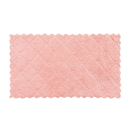 

Thinsont 5/10pcs Super Absorbent Microfiber Kitchen Dish Cloth High-efficiency Color mixing 27*16(5pcs)