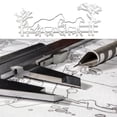 thumbnail image 3 of Inteprter Animal Shape Carbon Steel Die Portable Cute Banquet Scrapbook Accessories Stencil Album Template Photo Decoration Type1 NO1, 3 of 6