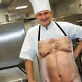 thumbnail image 3 of Delantales de cocina para el vientre de los hombres, Delantales divertidos de la cocina del vientre de los hombres D Delantal muy recomendado, 3 of 8