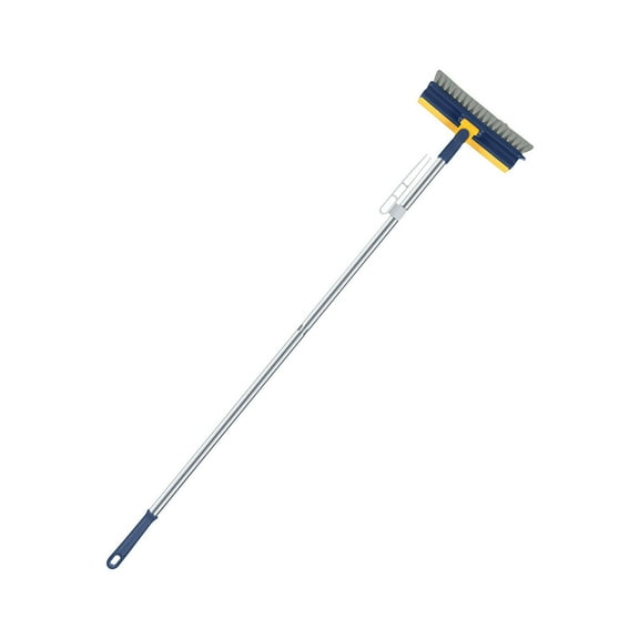 Mlkoz Mop/Brooms Accessories Clearance, Bathroom Floor Brush Wall Corner Brush Multifunctional Long Handle Floor Brush Bathroom Tile Cleaning Floor Scrubbing And Water Scraping, Men Gifts