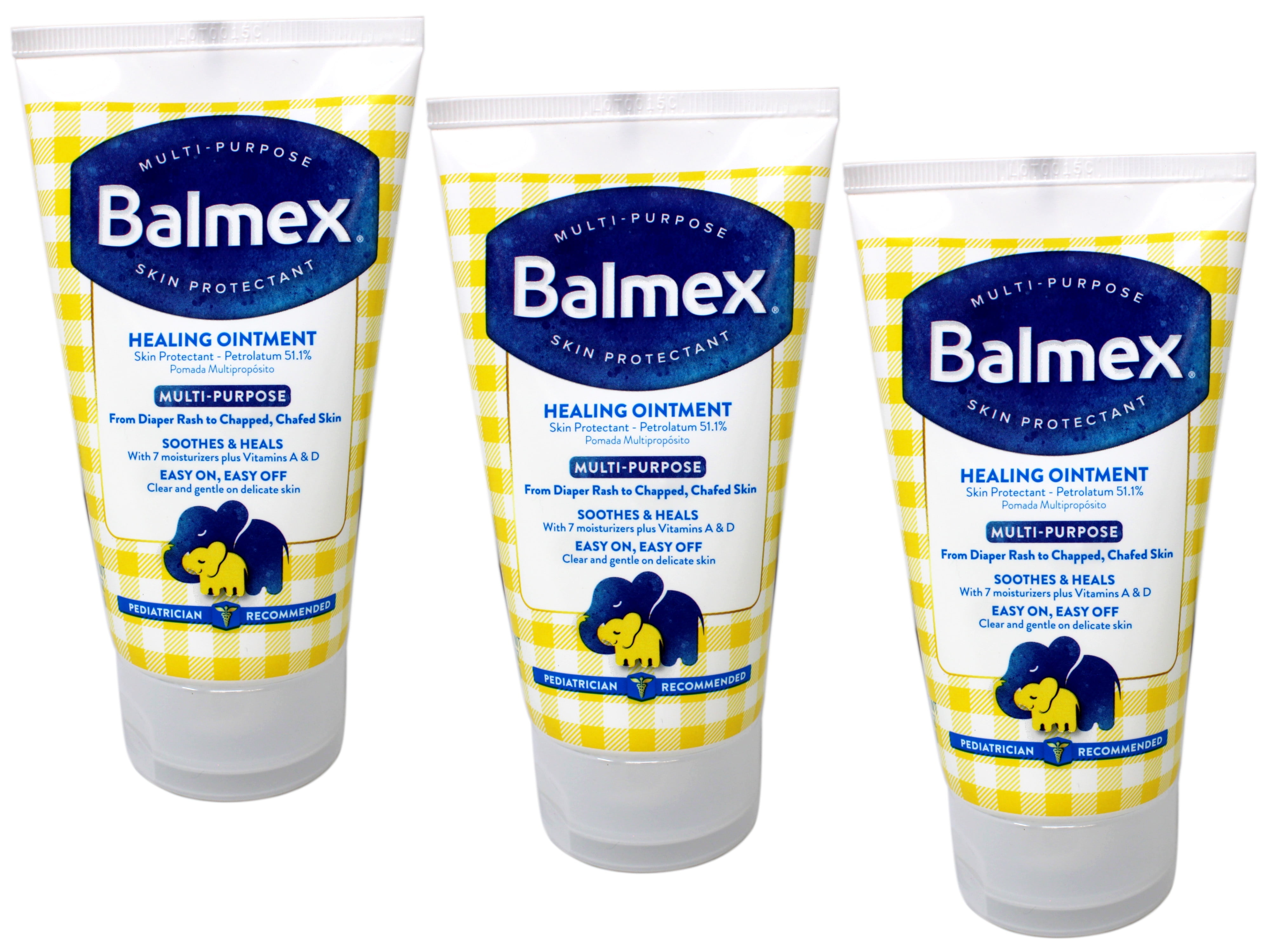 Balmex Fast-Acting Baby Diaper Rash Cream with Zinc Oxide +