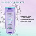 thumbnail image 3 of L'Oréal Paris Hair Expertise, Purifying Shampoo, for Oily Roots and Dehydrated Lengths, 3 of 5