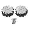 thumbnail image 3 of Rueda omnidireccional, 2 juegos de 127 mm/5 pulgadas Omni Omni Wheel RC Car Omni Wheel confiable y duradera, 3 of 9