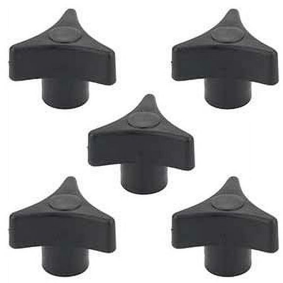 Big Horn 19700B-5PK Thread 10-24 x 1-1/4 Inch Triangle Knob (5/PK)