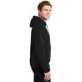 thumbnail image 3 of Gildan - Hoodies Sweatshirt for Men Heavy Blend Long Sleeve Fleece Pullover Black Hooded Sweater with Pouch Pocket | 3 Pack Size – Small, 3 of 5