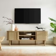 thumbnail image 3 of Modway Contour Rubberwood and MDF Wood TV Stand for TVs up to 60" in Oak, 3 of 11