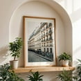 thumbnail image 4 of Biking, Rue Malebranche - Paris Île-de-France France Photography Oak Framed Wall Art Print 16 x 24 inches, 4 of 59
