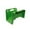 Green, variant on Monyance water pipe holder Garden Hose Hanger Water Hose Reel for Garden(8.66X5.51X5.51Inches)