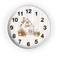 thumbnail image 2 of Farmhouse Wall Clock 10-inch Cottagecore Charm Home Decor Aesthetic Gift, 2 of 3