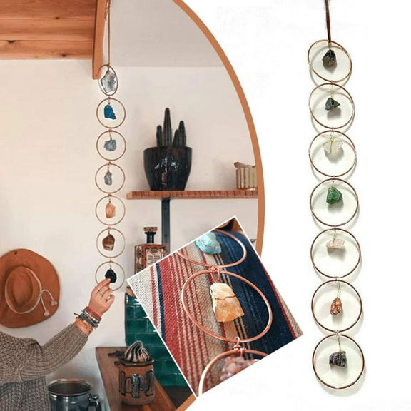 BETTERLIFE Crystal 7 in 1 Chakra Gemstone Wall Room Decor Tree M1V4 Of Meditation X3N7