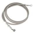 thumbnail image 4 of Universal Motorcycle Brake Hose, Durable Practical Steel+PVC Easy Installation Brakes Lines   For Motorbikes 140cm,200cm, 4 of 8