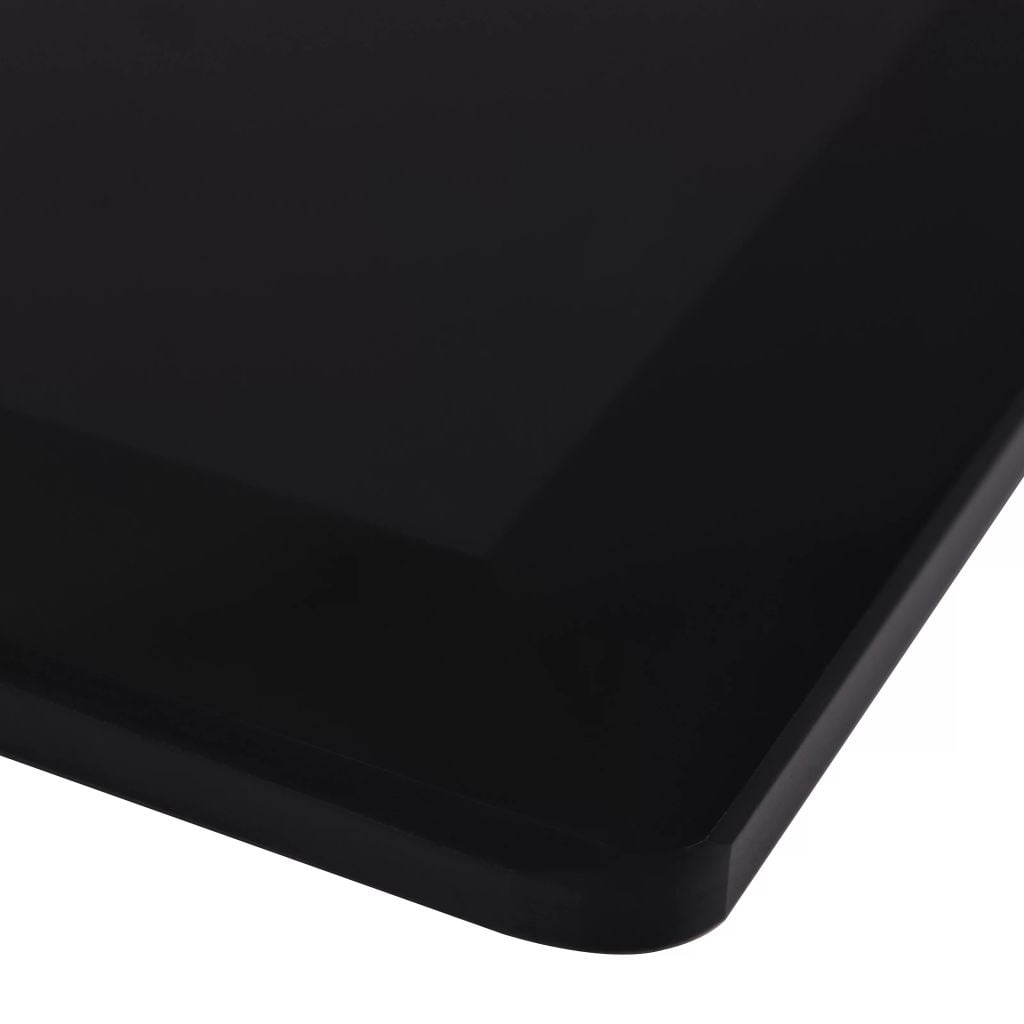 Kepooman 27.6" Square Shape Glass Table for Home,  Top Tempered Glass Replacement Protector Cover