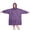 Alien Spacesuit Purple Pattern, variant on Wearable Blanket Hoodie,Alien Spacesuit Purple Pattern Oversized Sherpa Blanket Hoodie with Super Pockets,Super Warm Fuzzy Pullover for Women & Men