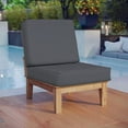thumbnail image 4 of Housse de Coussin Carrée Covers&All pour Sièges de Canapé de Patio, Résistante aux UV et à l'Eau, Lavable pour Extérieur, Protection contre les Intempéries All, Housse Seulement (Lot de 2) (28 Pouces L x 28 Pouces P x 4 Pouces d'Épaisseur, Gris Charbon), 4 of 7