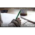 thumbnail image 4 of 10 Twist Action Plastic Stylus Pens Pack - Metallic Barrel, Black Ink - Green, 4 of 5