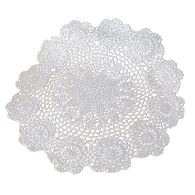Kearding Mantel Individual para mesas de comedor, diseño de escena, artesanías de ganchillo, cojín de comida, mantel de con aislamiento de Mostrada