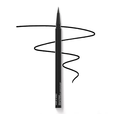 Wet n Wild Breakup Proof Skinny Waterproof Liquid Eyeliner Pencil, Waterproof, Ultra Black
