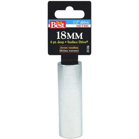 Do it Best Drive Deep Metric Socket 351336
