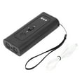 thumbnail image 1 of Black Ultrasonic Dog Repeller Anti Barking Stop Bark Training Device with Charging Cable, 1 of 6