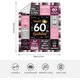 thumbnail image 5 of LHSHID 50th Birthday Gifts for Women Unique Happy Birthday Fleece Throw Blanket Funny 50 Years Old Birthday Decorations Gifts Best 50th Birthday Gfit Ideas for Mom Wife Sister Friends 50x60in, 5 of 6