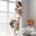 thumbnail image 3 of Haiem Train Women's Pajama Pants Ultra Lightweight Pjs Bottoms Sleepwear Bottom Pants With Pocket Drawstring-Small, 3 of 7