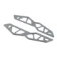 thumbnail image 2 of Soporte de parabrisas de aluminio, soporte ligero para motocicleta, accesorio para Gris, 2 of 9