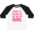 thumbnail image 3 of Inktastic Gigi and Papa Girl Cute Granddaughter Girls Toddler T-Shirt, 3 of 5