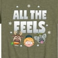 thumbnail image 3 of Disney Emoji - All The Feels - Toddler And Youth Short Sleeve Graphic T-Shirt, 3 of 5