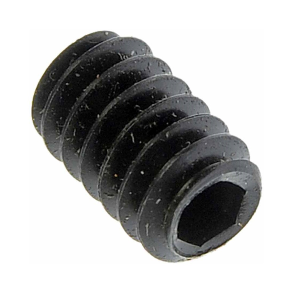 KarParts360 Multi-Purpose Screw | Black | Steel | Hex Drive | Set Screw Type | 5/16 inches Overall Length