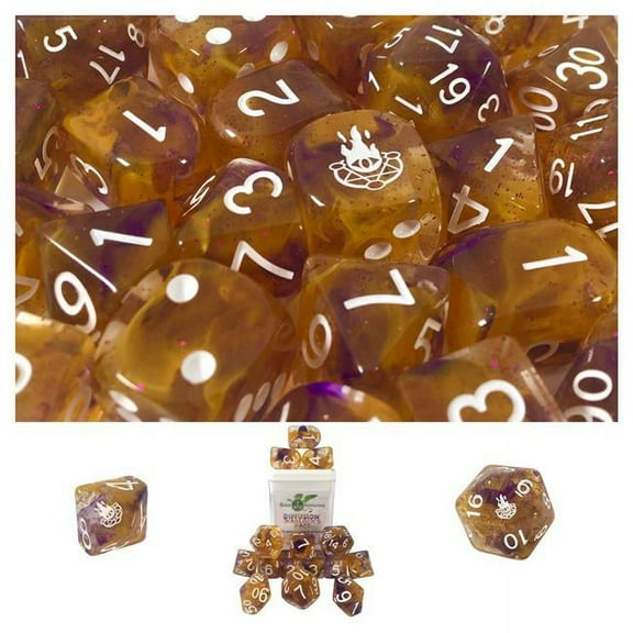 Role 4 Initiative R4I50531-FC-S Diffusion Warlocks Pact Dice - Set of 15