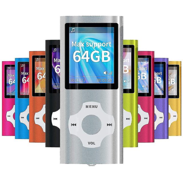 Reproductor de música Mp3 Mp4 con visor de fotos Lector de libros electrónicos Grabadora de voz Radio Fm Vídeo