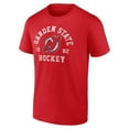 thumbnail image 2 of Men's Red New Jersey Devils District T-Shirt, 2 of 3