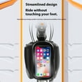 thumbnail image 2 of Waterproof Bike Phone Holder For Hands-Free Bike Bags For Frame Riding Waterproof Top Tube Bag Mobile Phone Bag black, 2 of 9