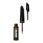 Revlon ColorStay Semi-Permanent Brow Ink Waterproof Eyebrow Enhancer Gel, 355 Dark Brown Ink, 0.09 fl oz
